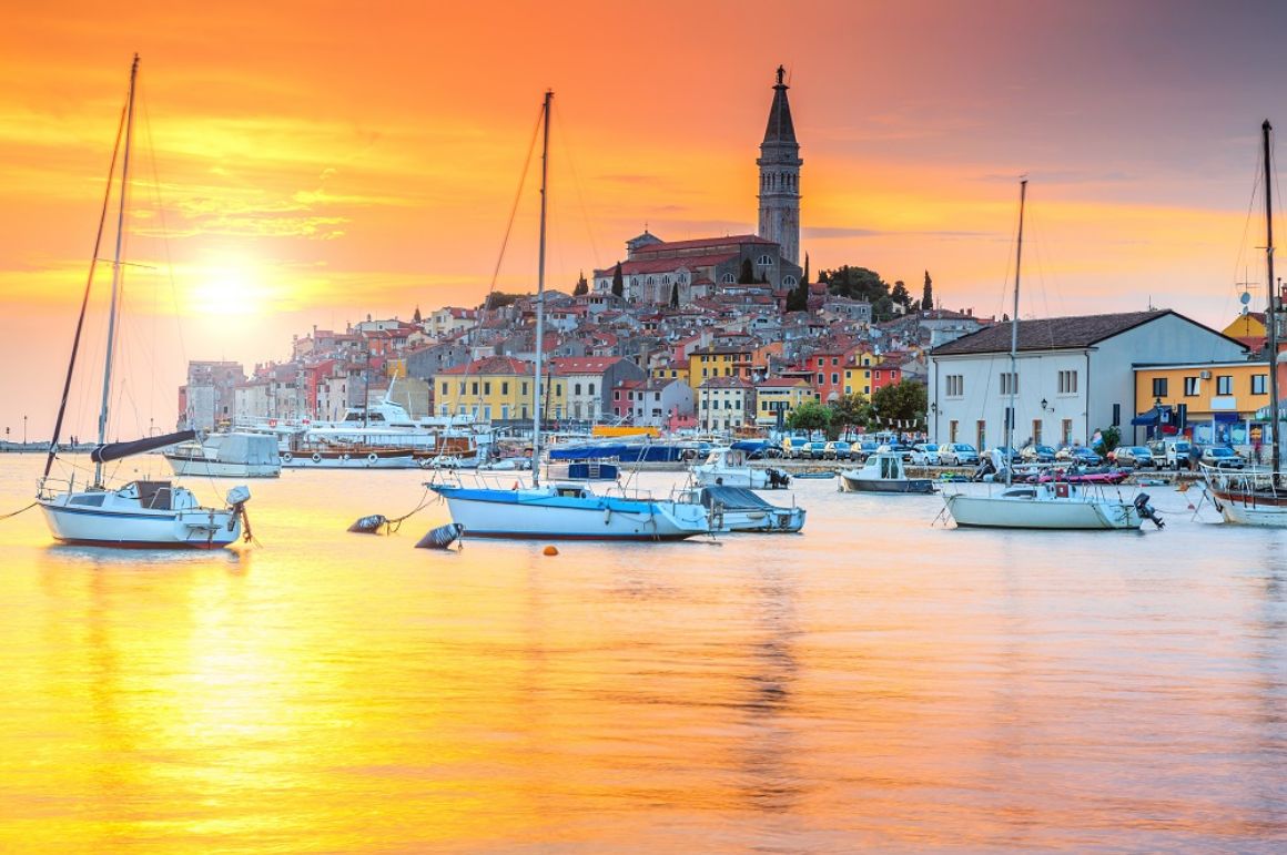 Pohľad na mesto Rovinj Pohľad na mesto Rovinj